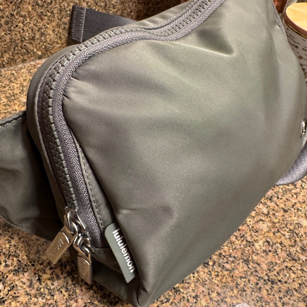 lululemon athletica Olive Green Belt Bag used once